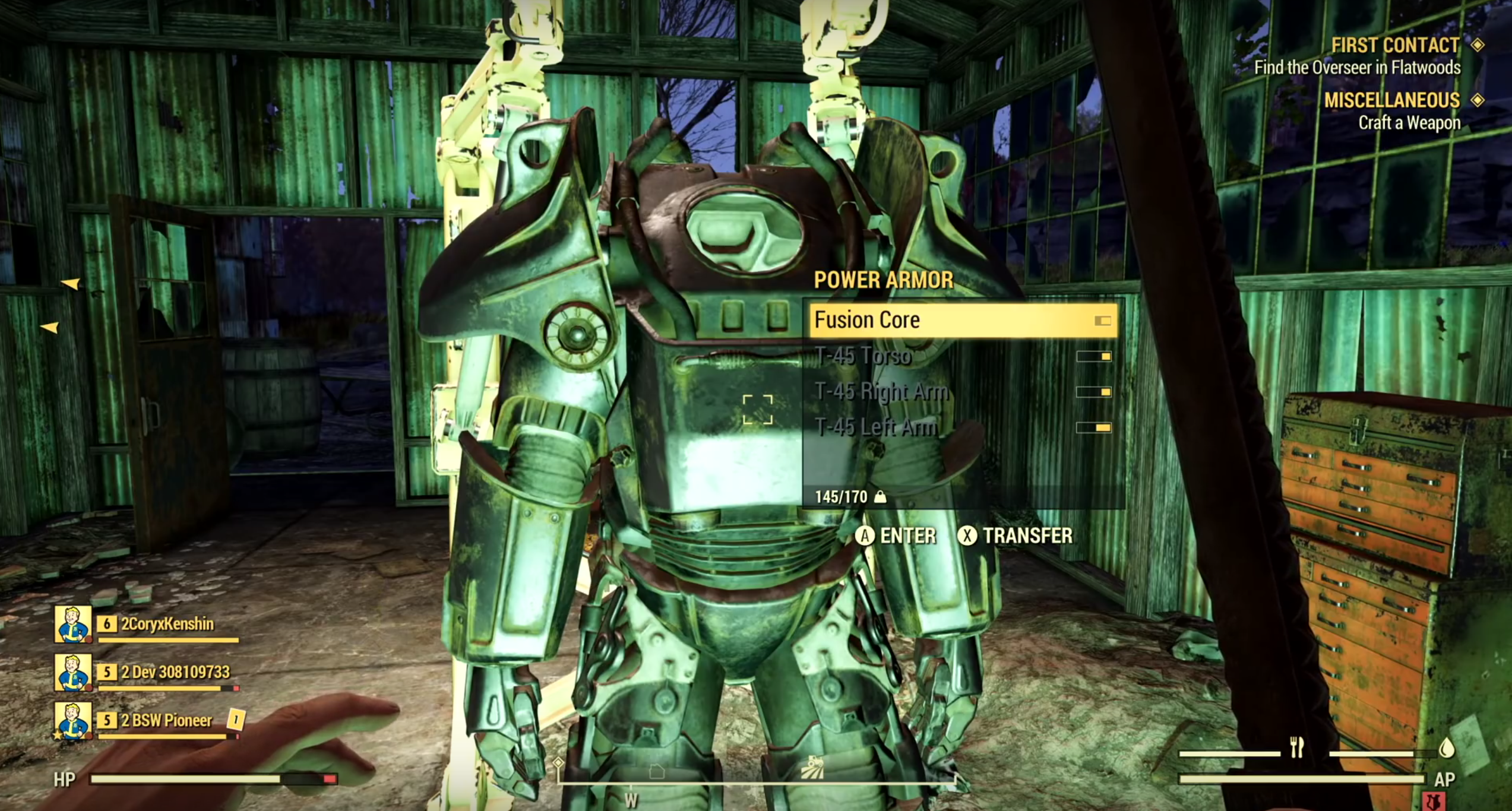 Power Armor Locations and Map – Fallout 76 Guide